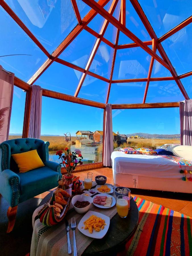Kay Pacha Lodge Lago Titicaca All Inclusive Puno Rum bild
