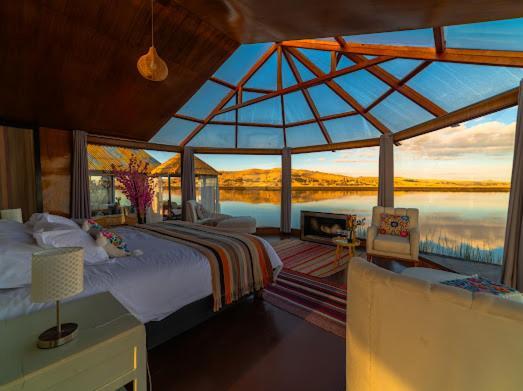 Kay Pacha Lodge Lago Titicaca All Inclusive Puno Exteriör bild