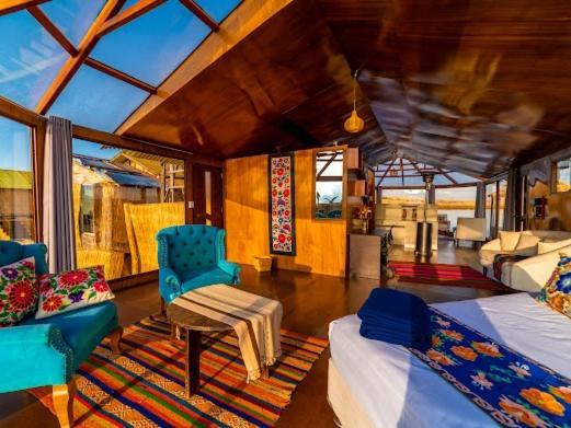 Kay Pacha Lodge Lago Titicaca All Inclusive Puno Exteriör bild