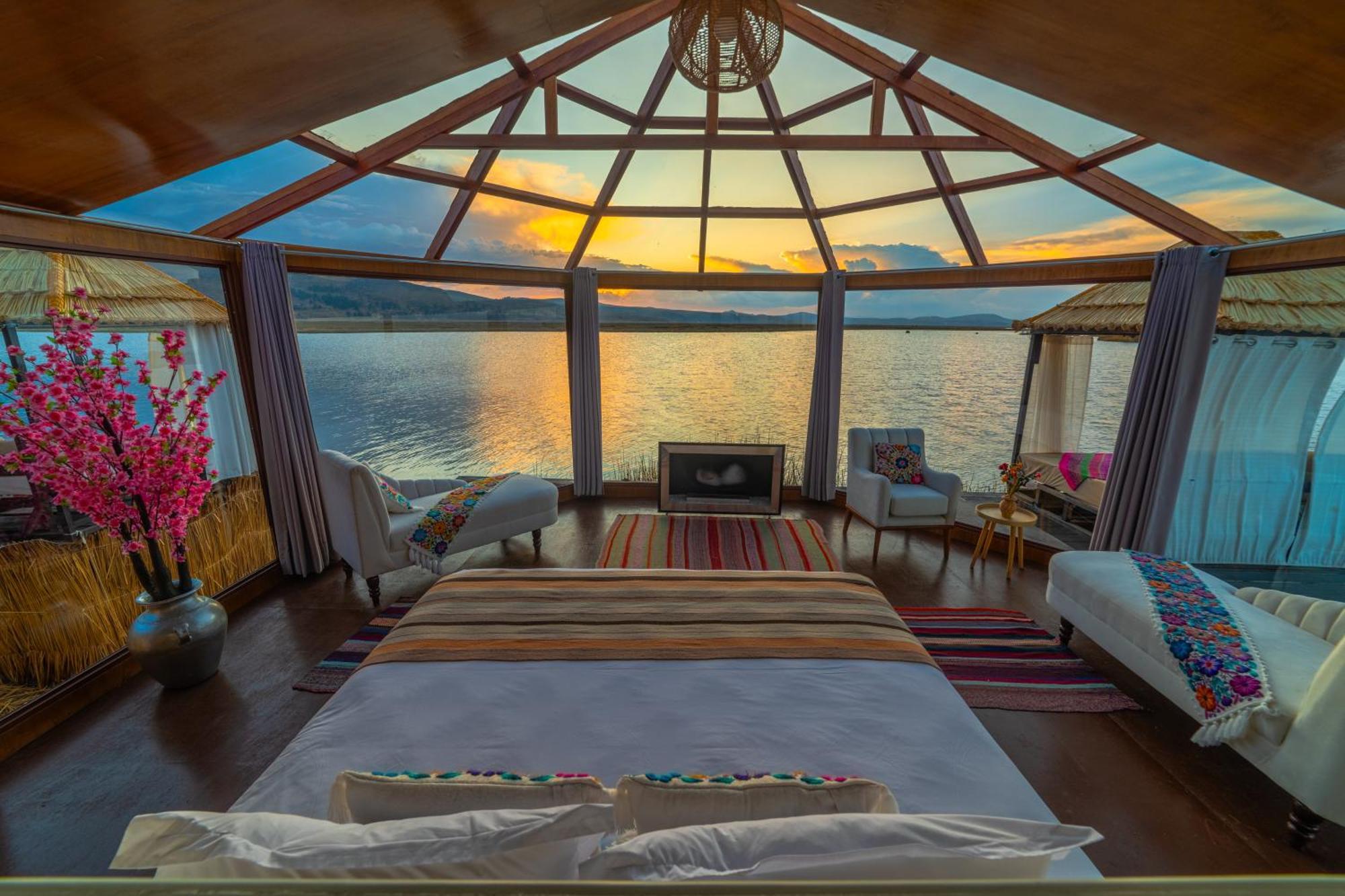 Kay Pacha Lodge Lago Titicaca All Inclusive Puno Exteriör bild