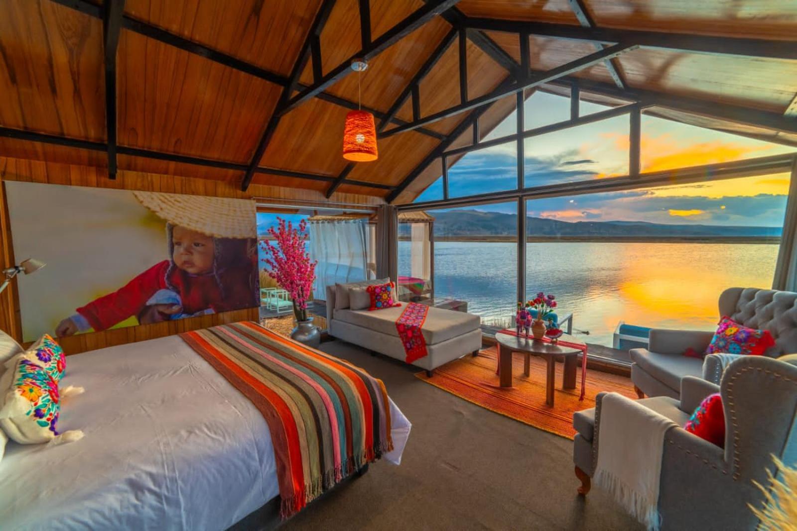 Kay Pacha Lodge Lago Titicaca All Inclusive Puno Exteriör bild
