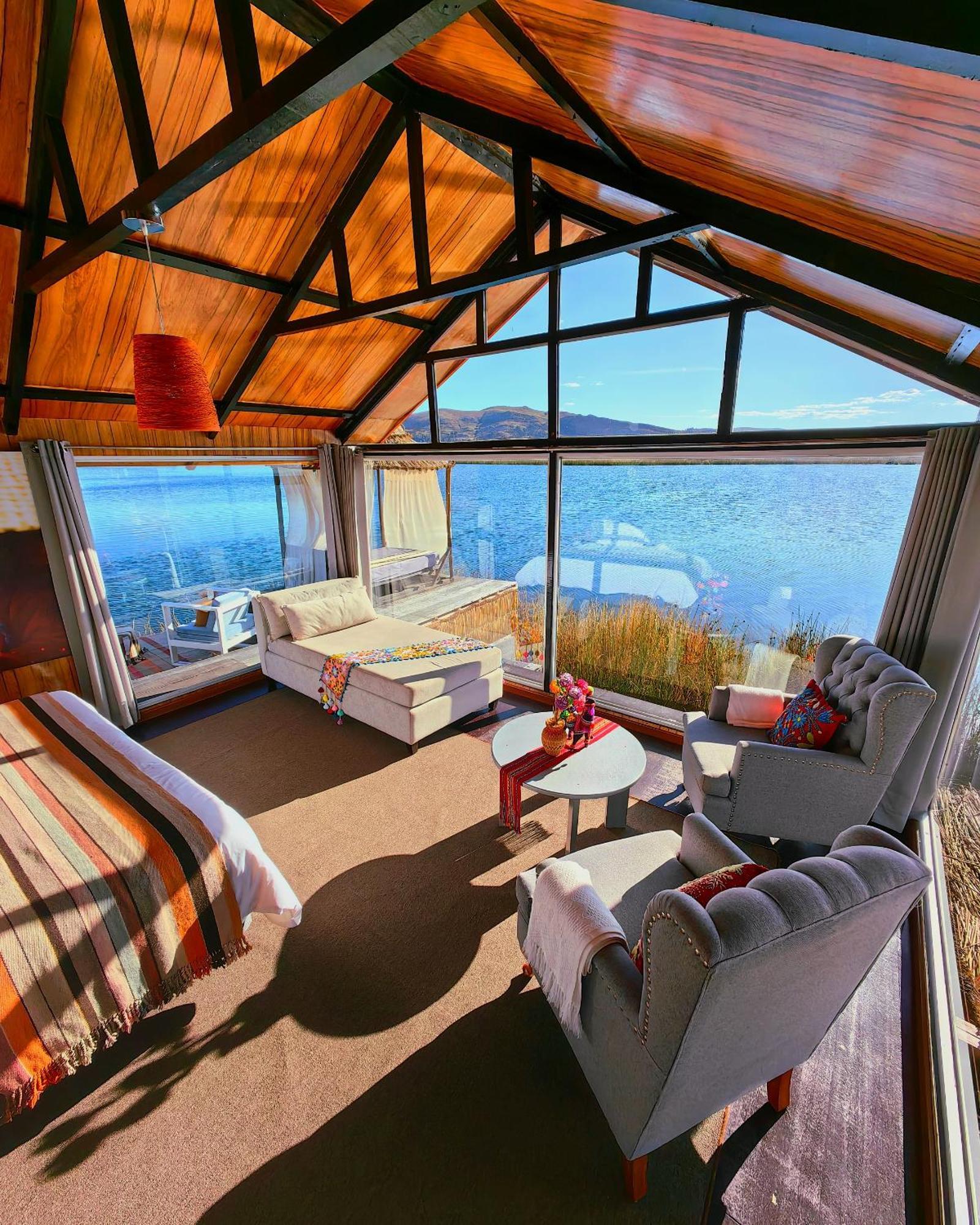 Kay Pacha Lodge Lago Titicaca All Inclusive Puno Rum bild