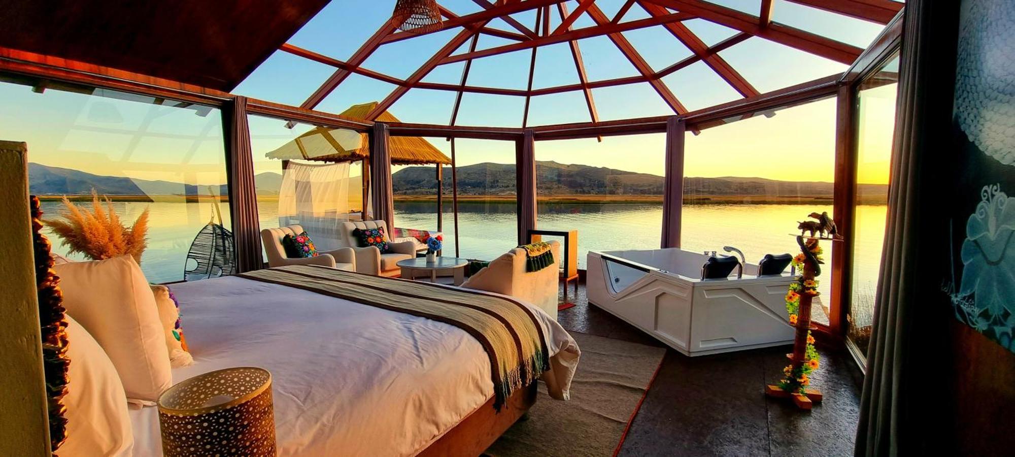 Kay Pacha Lodge Lago Titicaca All Inclusive Puno Exteriör bild