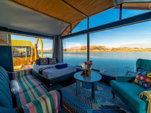 Kay Pacha Lodge Lago Titicaca All Inclusive Puno Rum bild