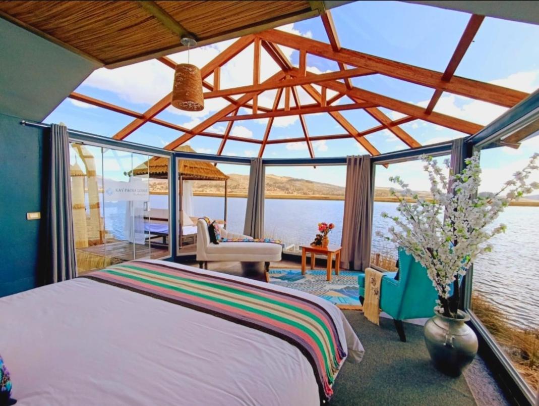 Kay Pacha Lodge Lago Titicaca All Inclusive Puno Rum bild