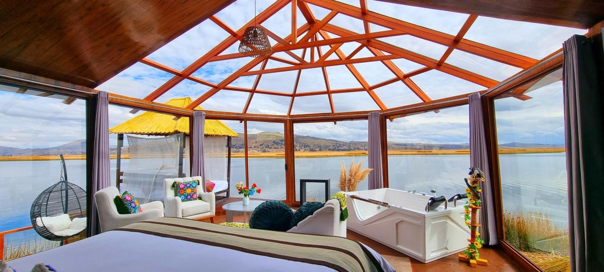 Kay Pacha Lodge Lago Titicaca All Inclusive Puno Exteriör bild