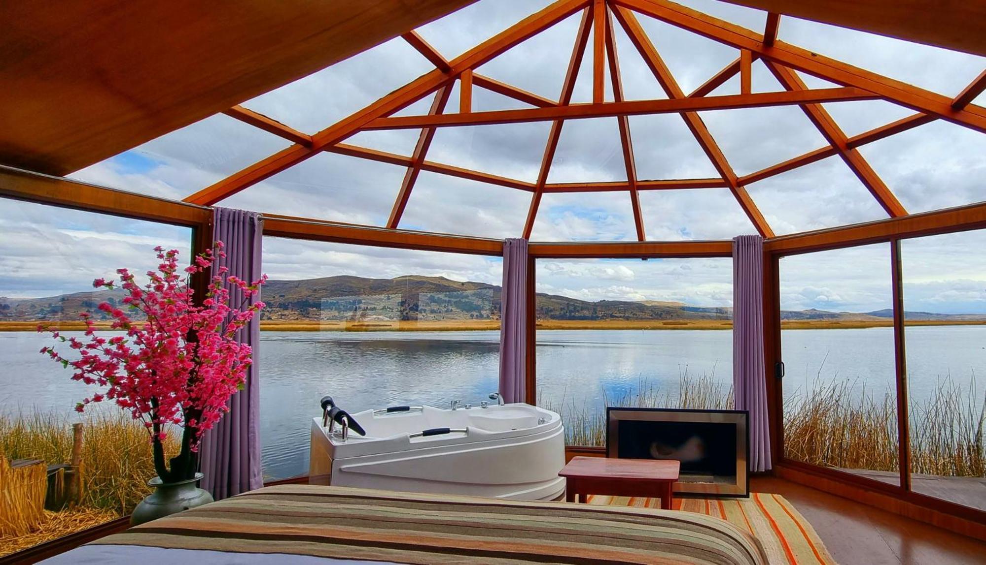 Kay Pacha Lodge Lago Titicaca All Inclusive Puno Rum bild